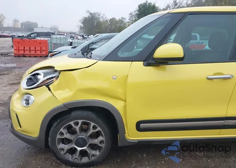 2014 Fiat 500L Trekking z USA, uszkodzony, nr VIN ZFBCFADH8EZ020763